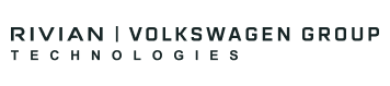 Rivian and VW Group Technology logo
